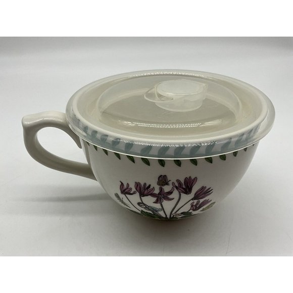 Port Meiron Botanic Garden Jumbo Cup with Lid 20 Oz Cyclamen Motif Drinkware - Picture 10 of 14